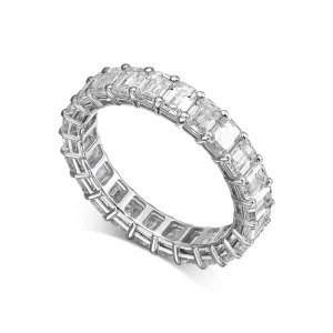 Eternal Emerald Ring-white gold
