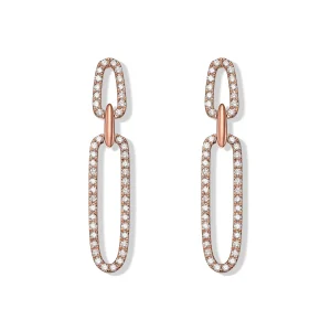 Noah's Earrings-Rose Gold