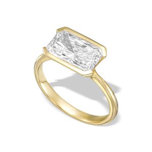 Ring Radian Width - Yellow Gold