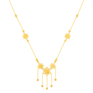 Festoon Necklace in 21K Yellow Gold