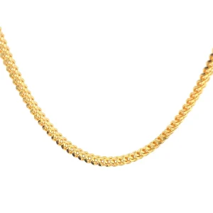 Foxtail Chain Gold 22k