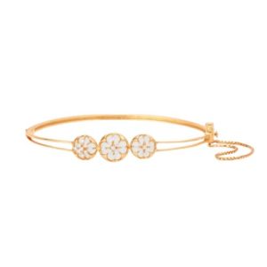 Rose Gold Diamond Bangle