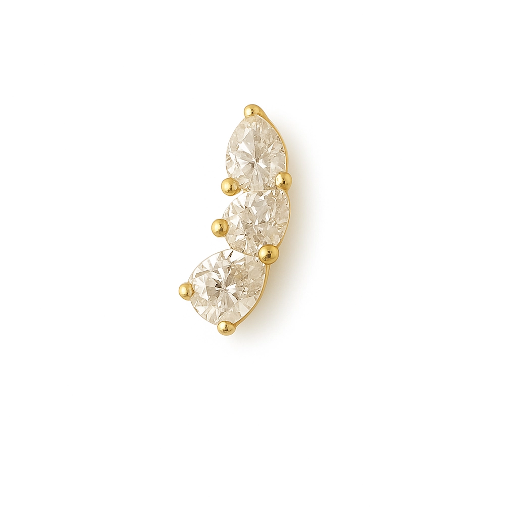 Triple Earrings